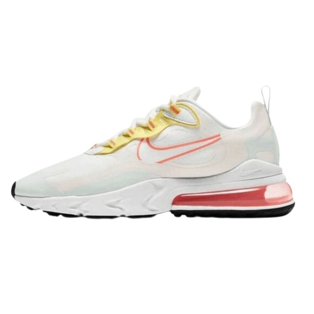 Nike Air Max 270 React 'Pale Ivory Summit White' Running Shoes Size 8.5